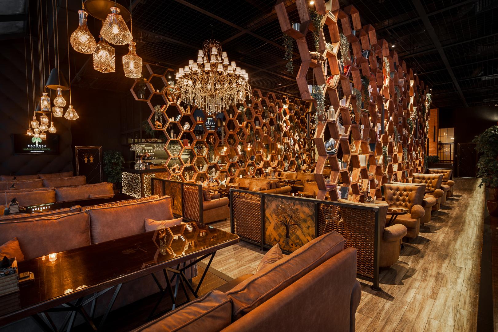 Интерьер кальянный бар Барвиха Lounge