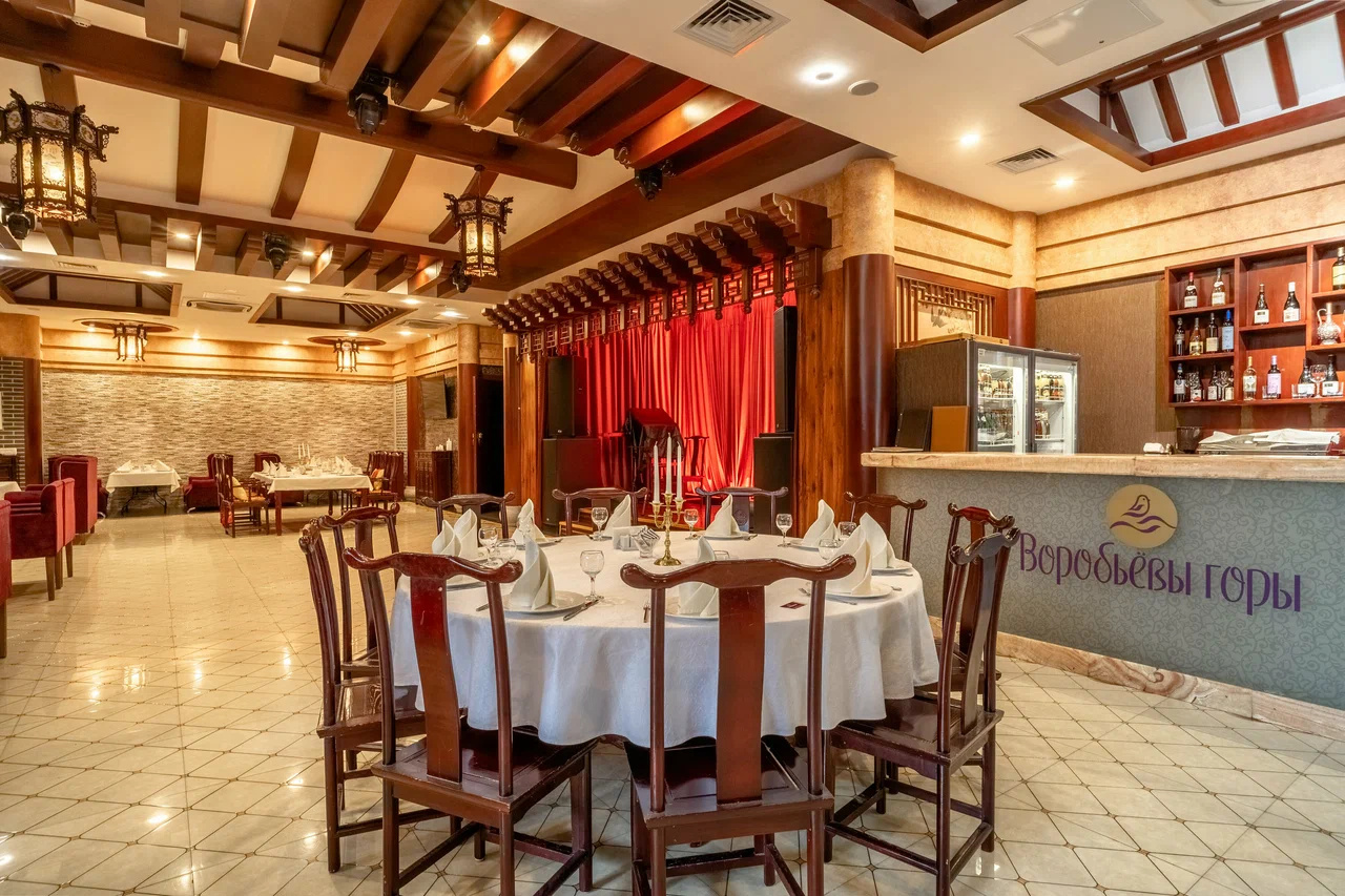 Интерьер ресторан Воробьевы горы