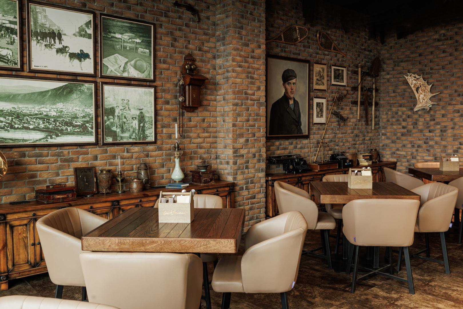 Интерьер ресторан Jack London