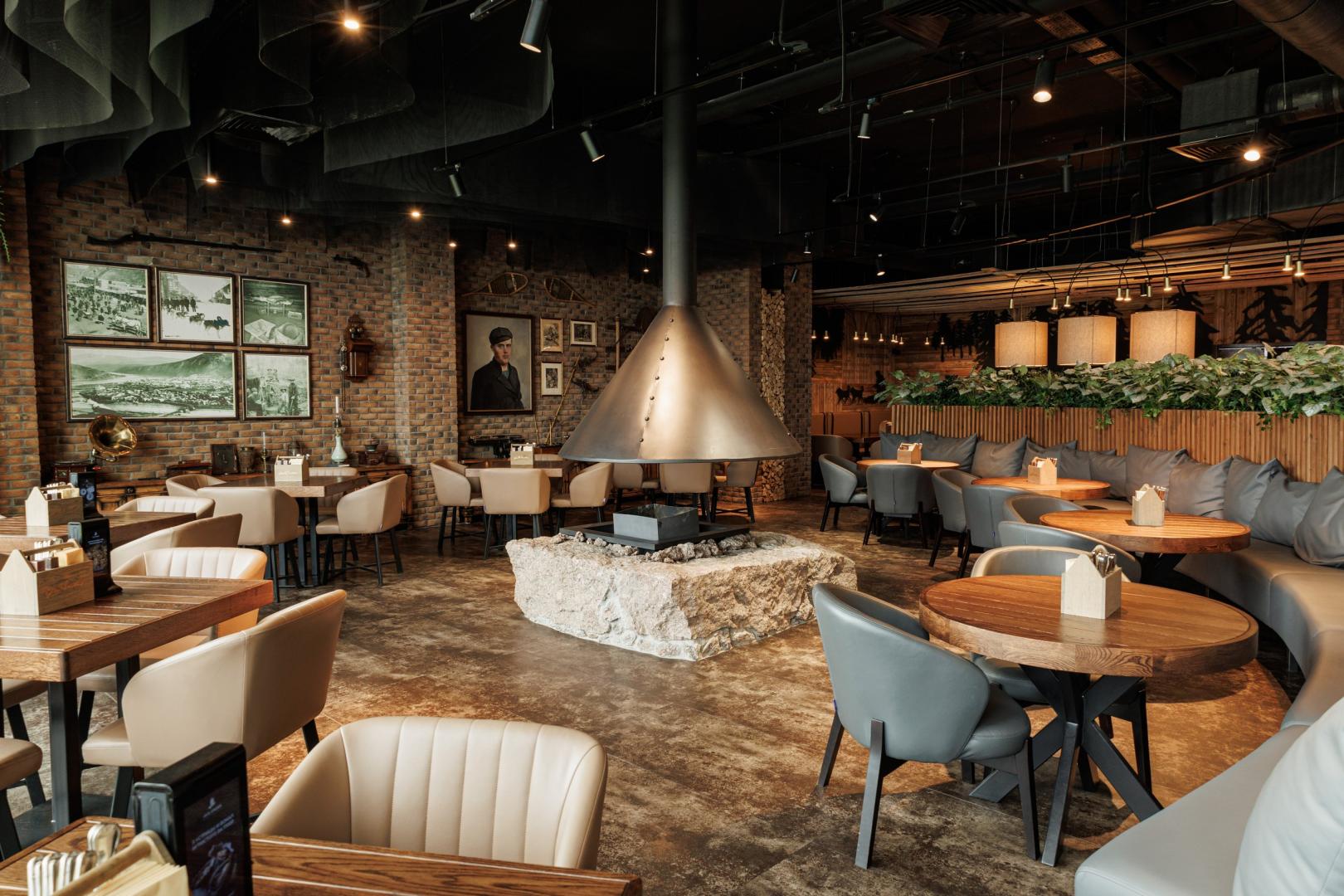 Интерьер ресторан Jack London