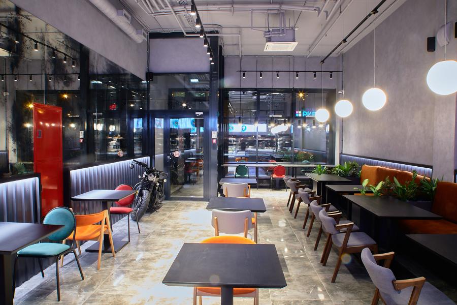 Интерьер ресторан Network Kitchen