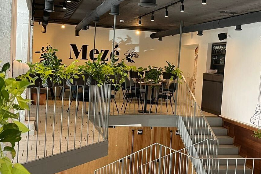 Интерьер ресторан Meze