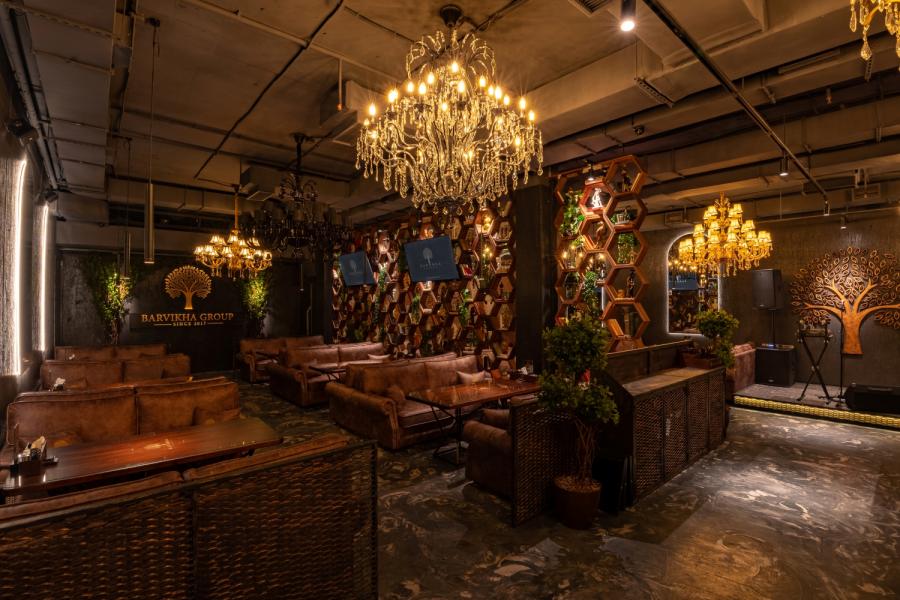 Интерьер кальянный бар Барвиха Lounge