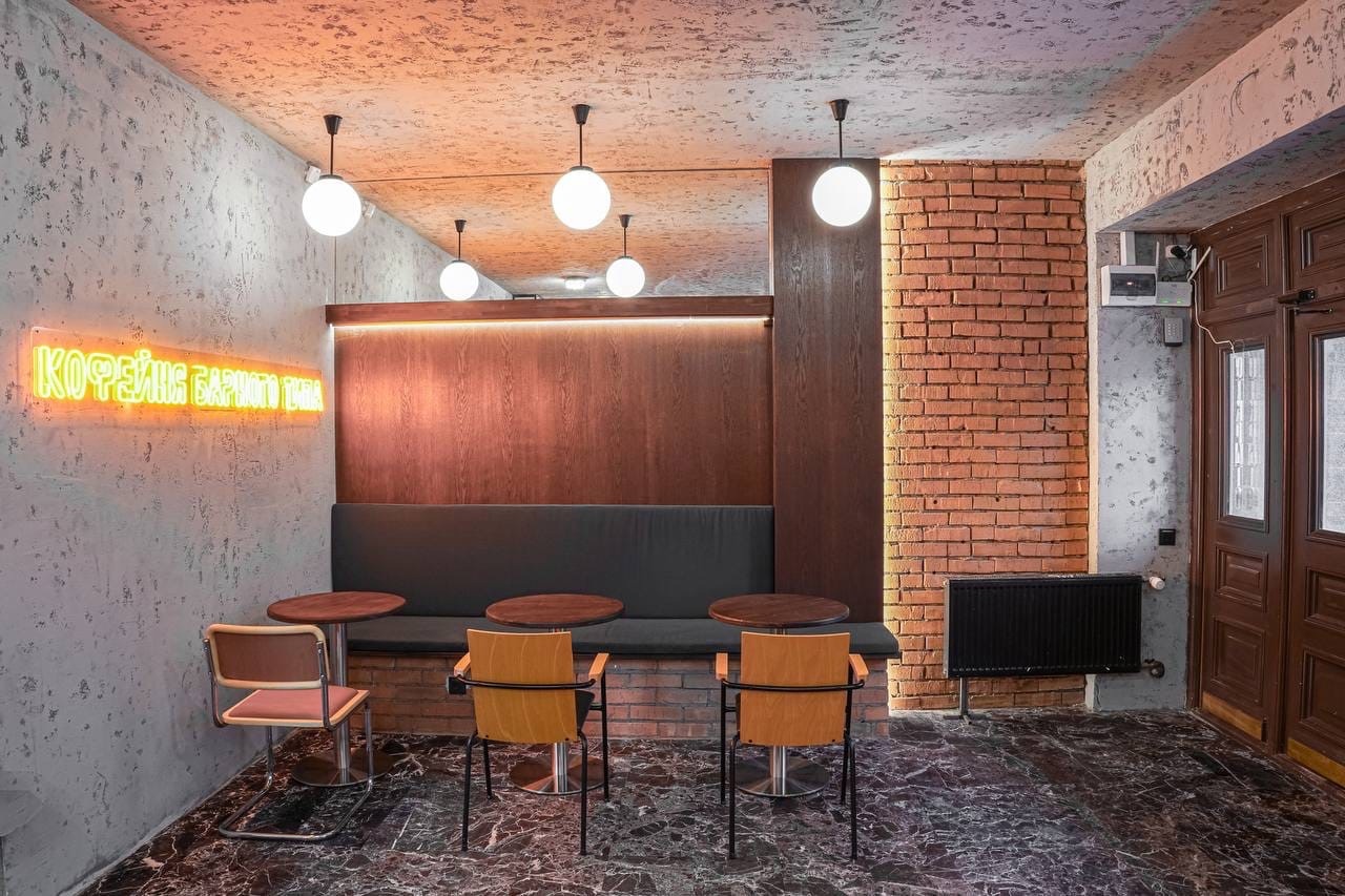 Интерьер кофейня КБТ