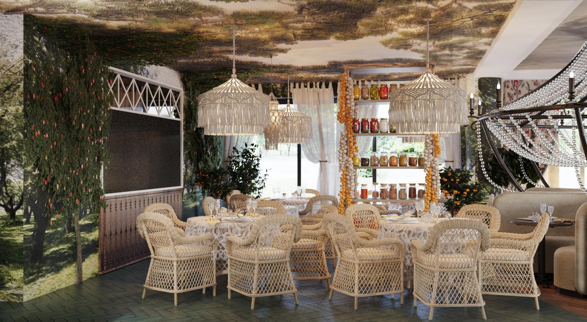 Интерьер ресторан Кусочки Экстра