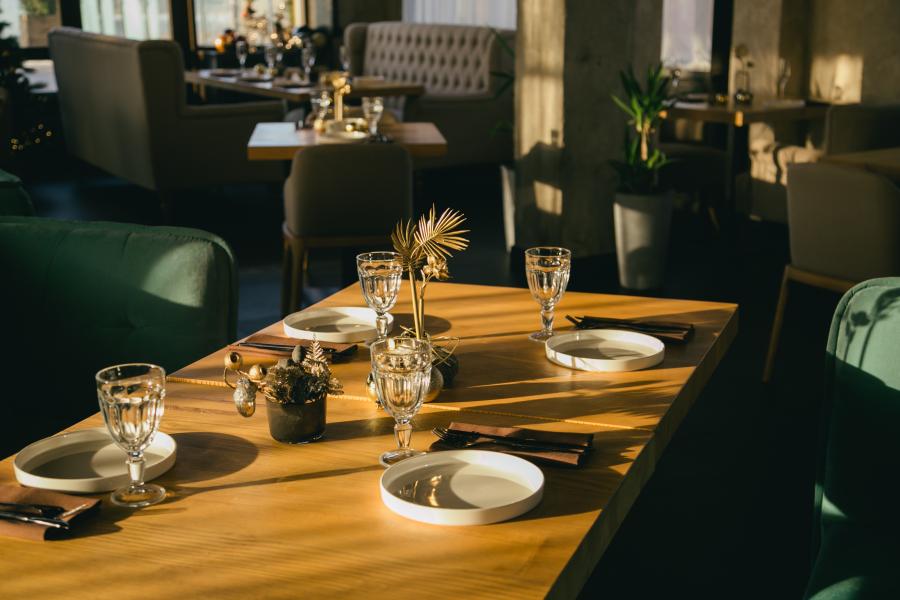 Интерьер ресторан Hygge на Озере