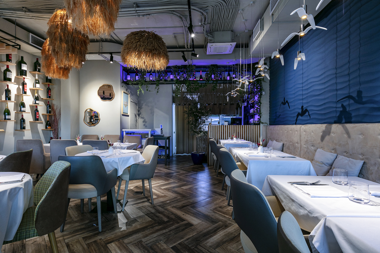 Интерьер ресторан Portovino