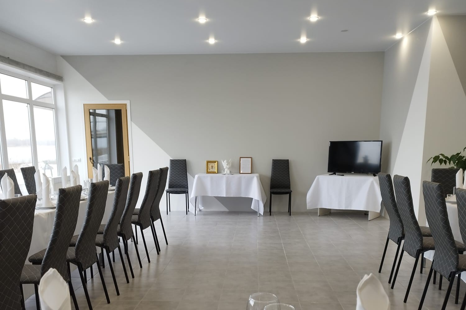 Интерьер банкетный зал Хлеб & соль