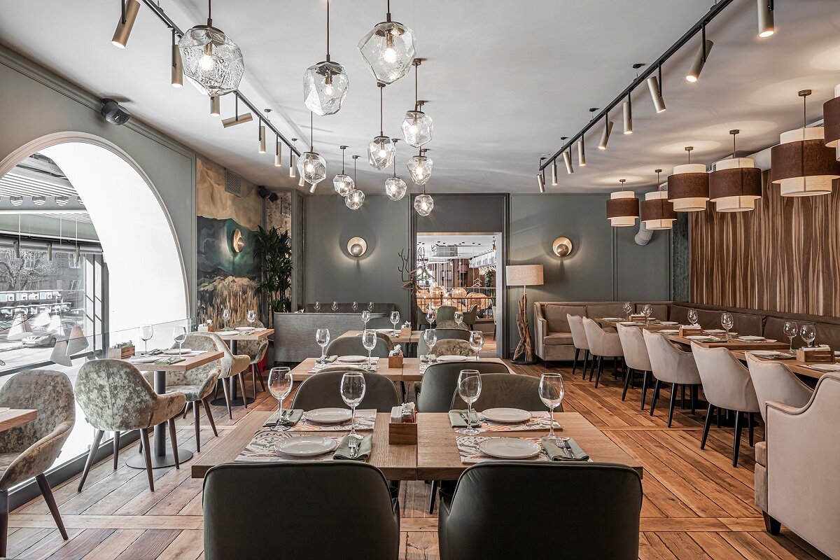 Интерьер ресторан Джонджоли