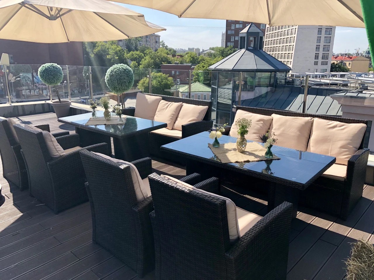Терраса площадка для мероприятий Taganka Roof