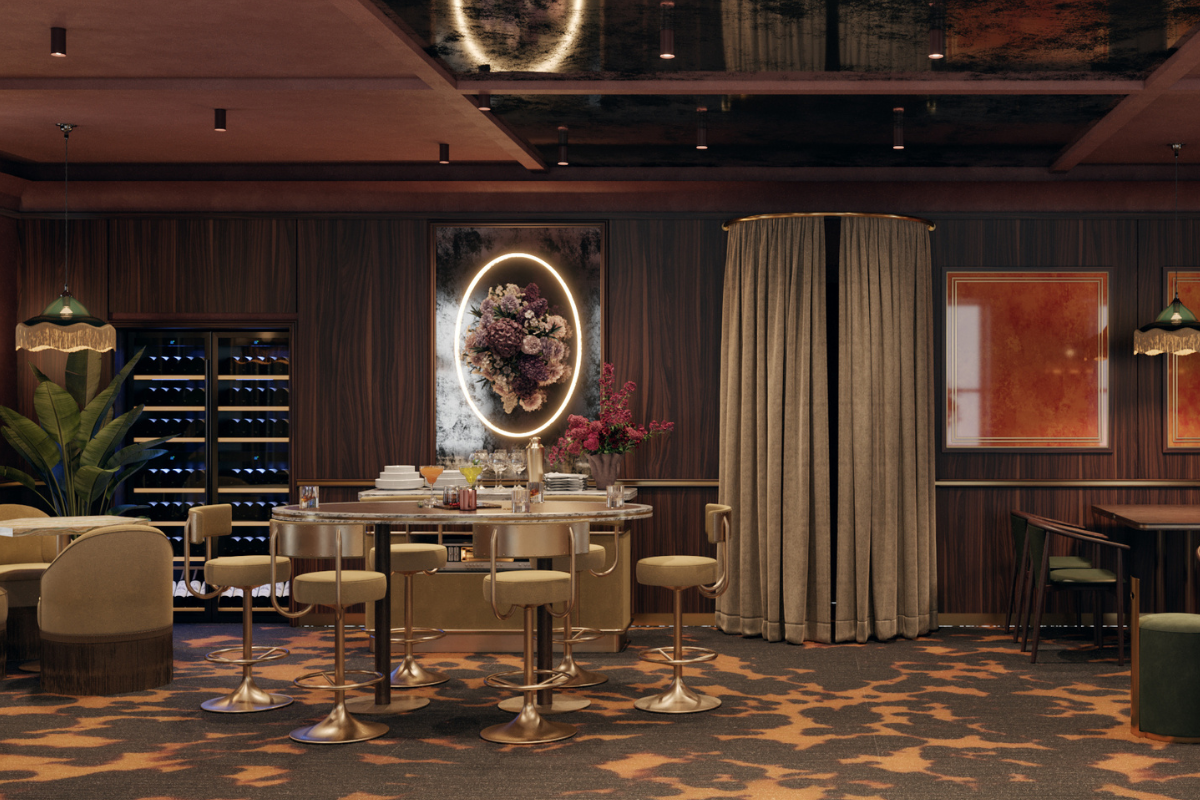 Интерьер бар Segreto Salone