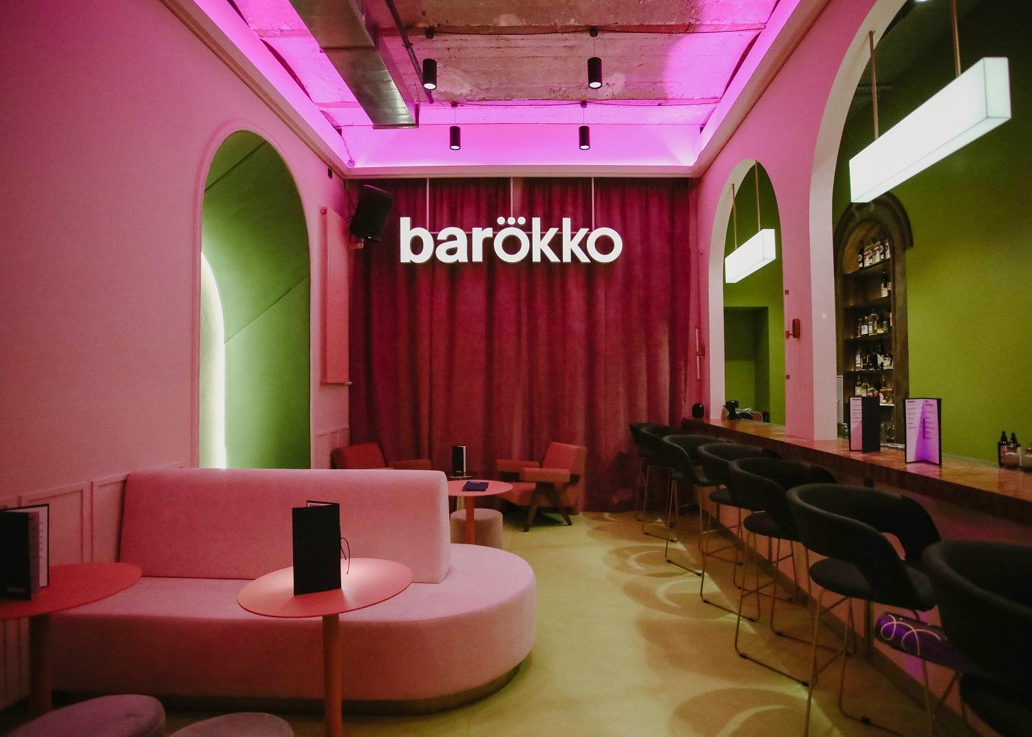 Интерьер бар барОкко