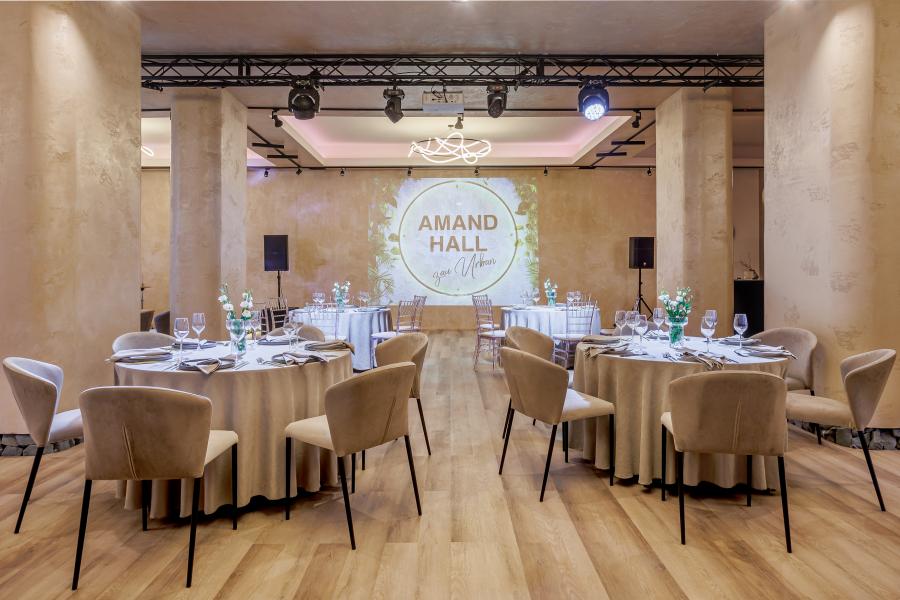 Интерьер банкетный зал Amand Hall