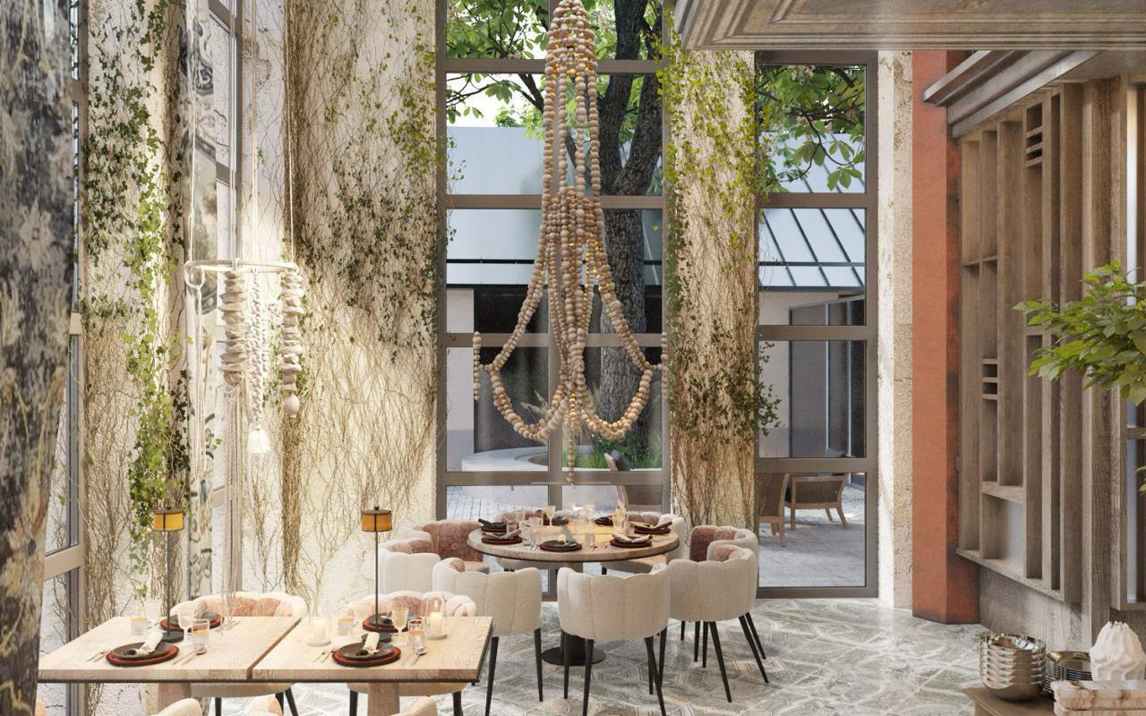 Интерьер ресторан Locanda