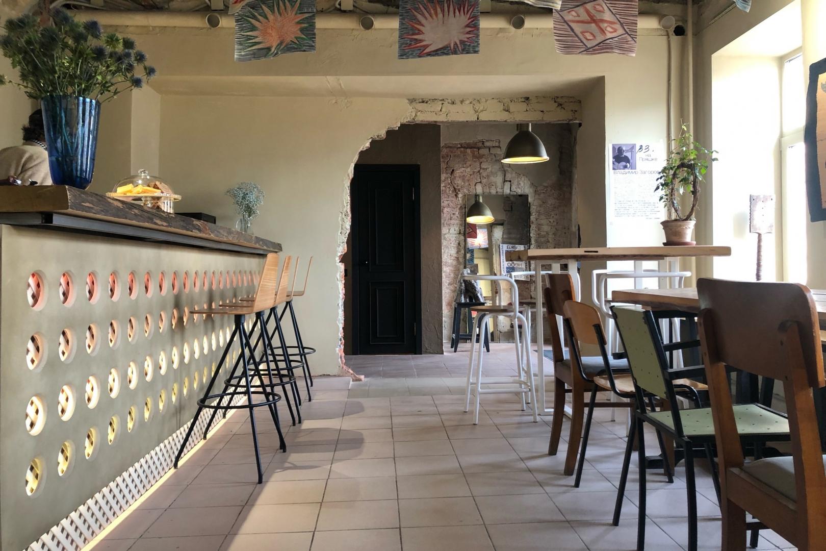 Интерьер кафе Пряшка