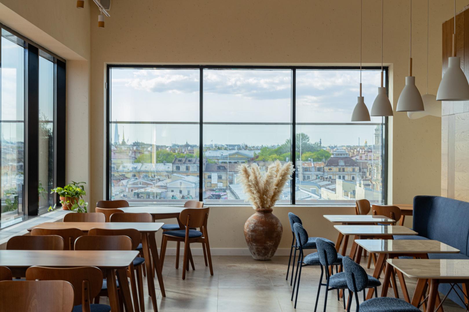 Интерьер ресторан Горизонты