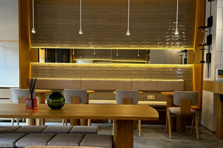 Интерьер кафе Babka