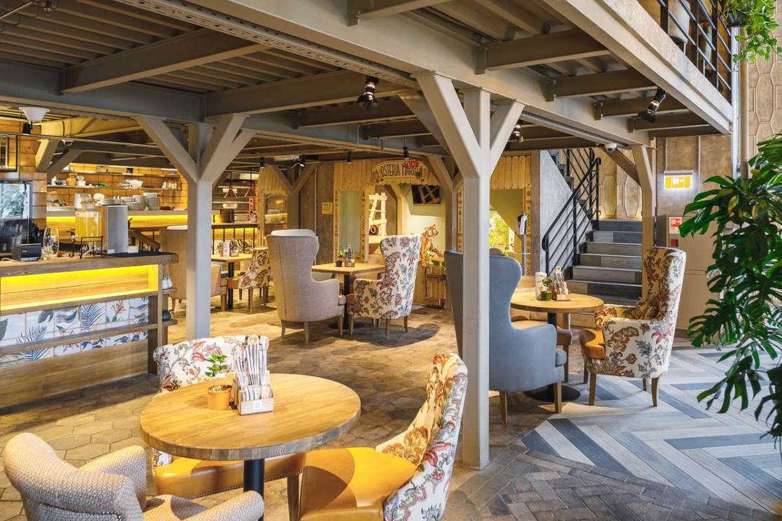 Интерьер ресторан Osteria Mario