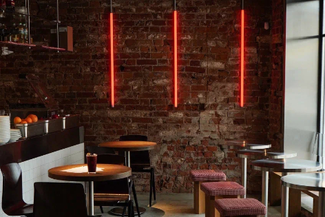 Интерьер кафе Mates Bistro