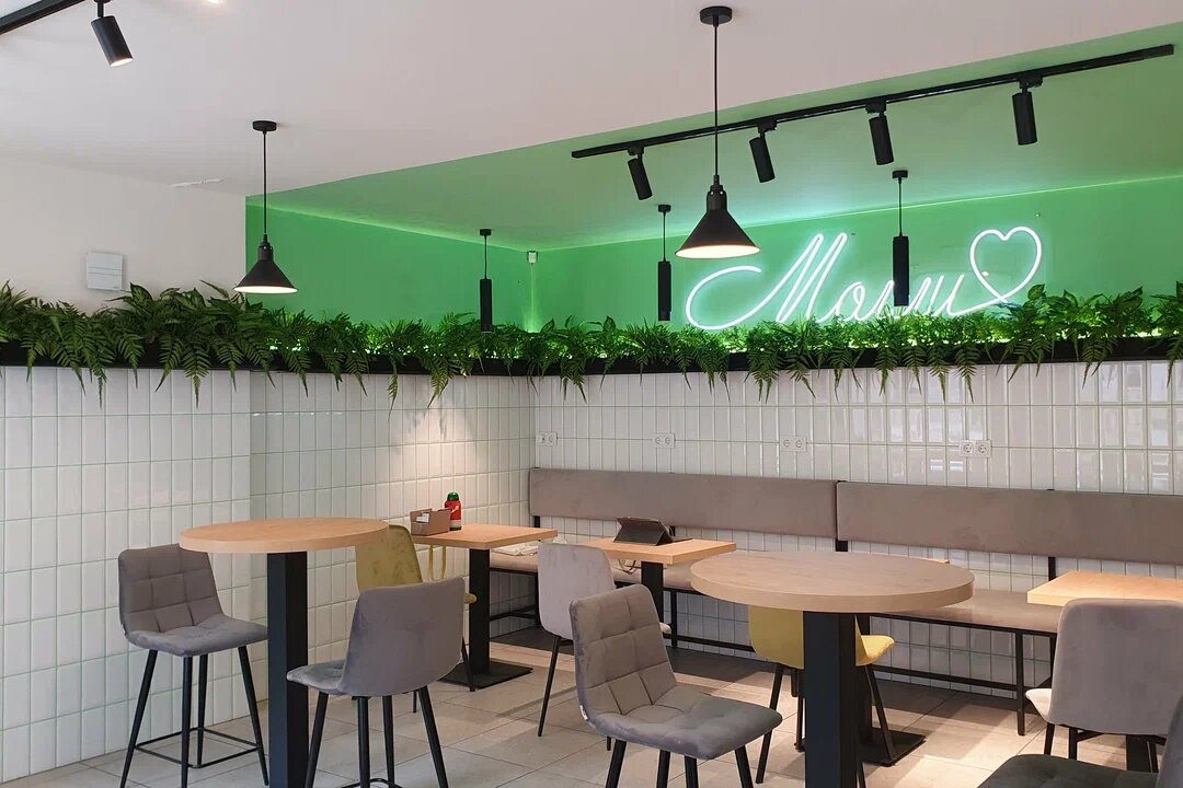 Интерьер кафе Молли