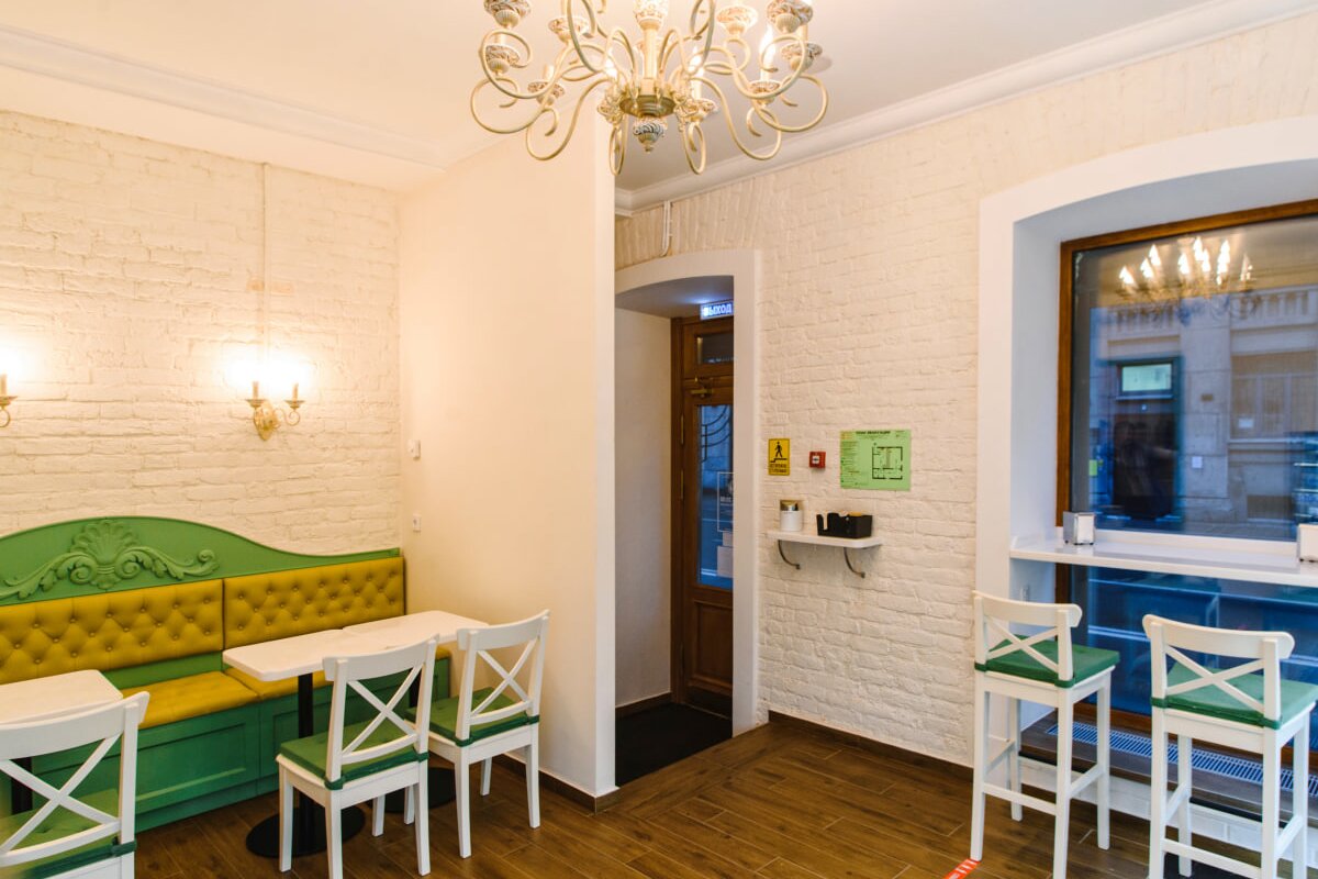 Интерьер кафе Камея