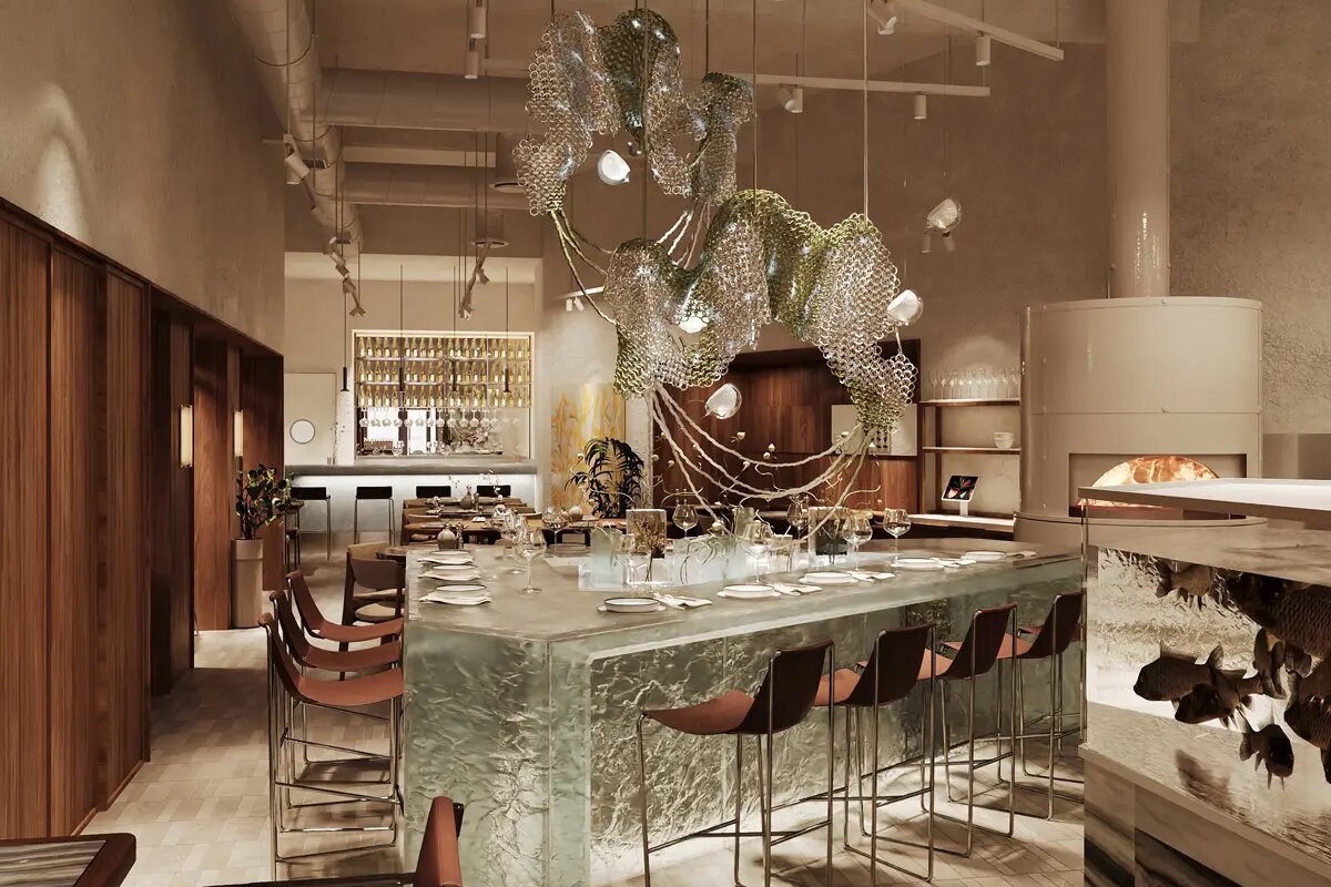 Интерьер ресторан Atlantica Bistro