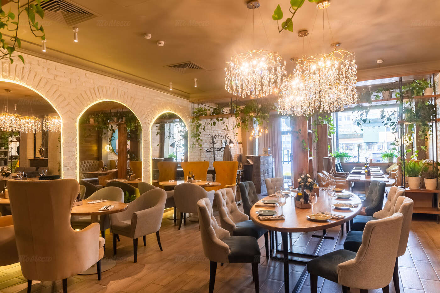 Интерьер ресторан Osteria Mario