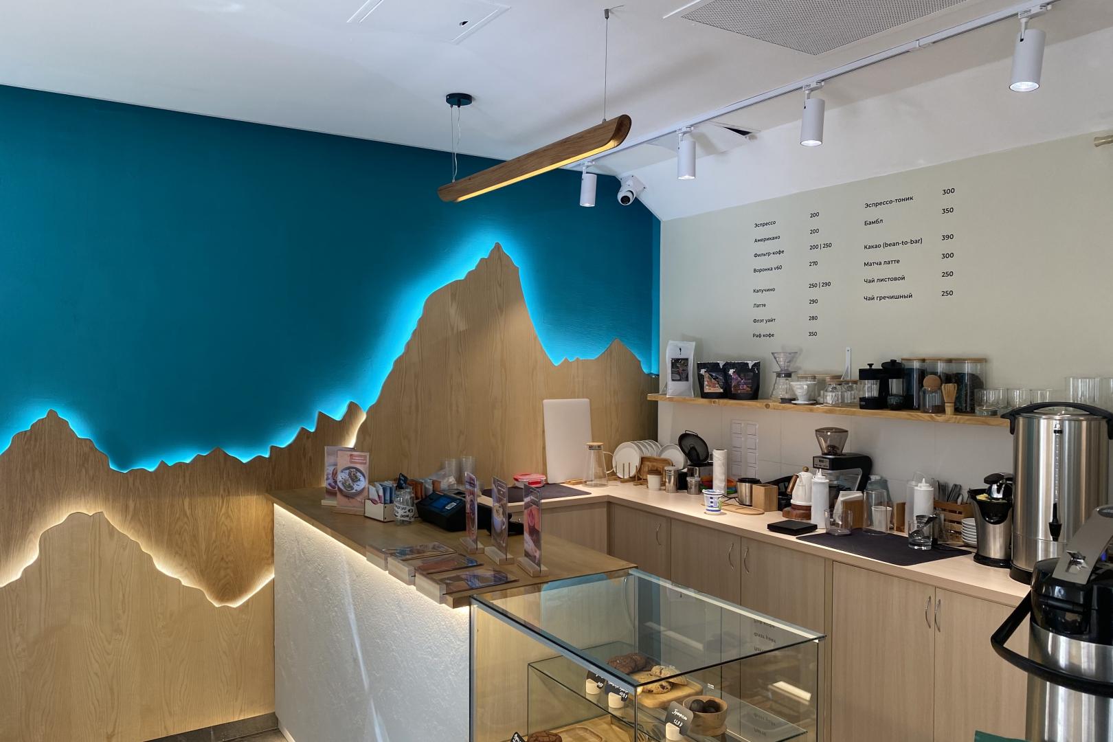 Интерьер кофейня Scandi Coffee