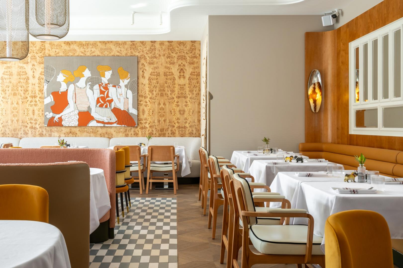 Интерьер ресторан Buro Bistro