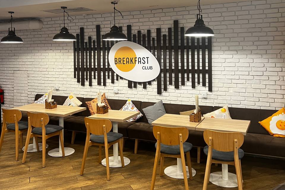 Интерьер кафе Breakfast Club