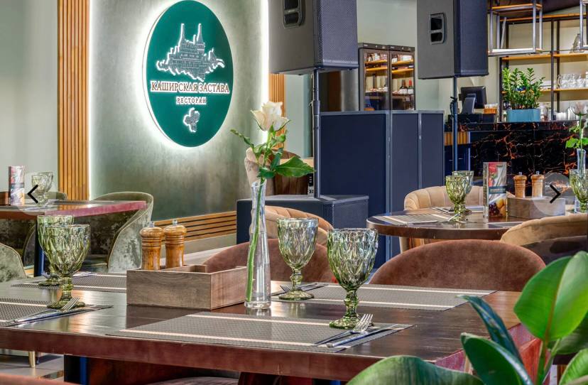 Интерьер ресторан Каширская застава