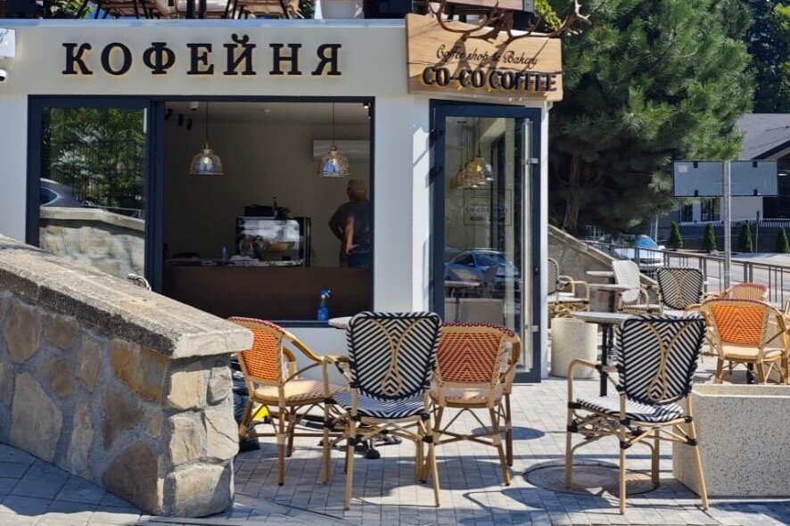 Интерьер кофейня Co-Co Coffee