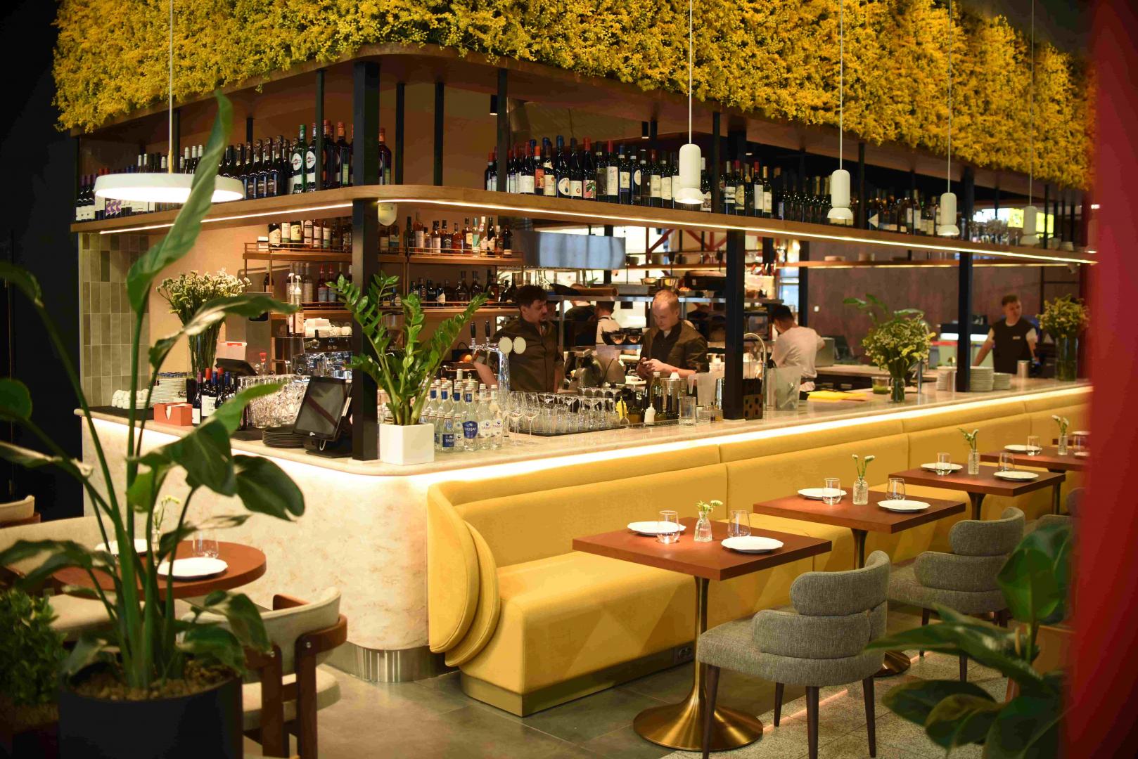 Интерьер ресторан Ava Bistro