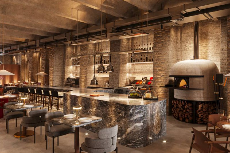 Интерьер ресторан Ava Bistro