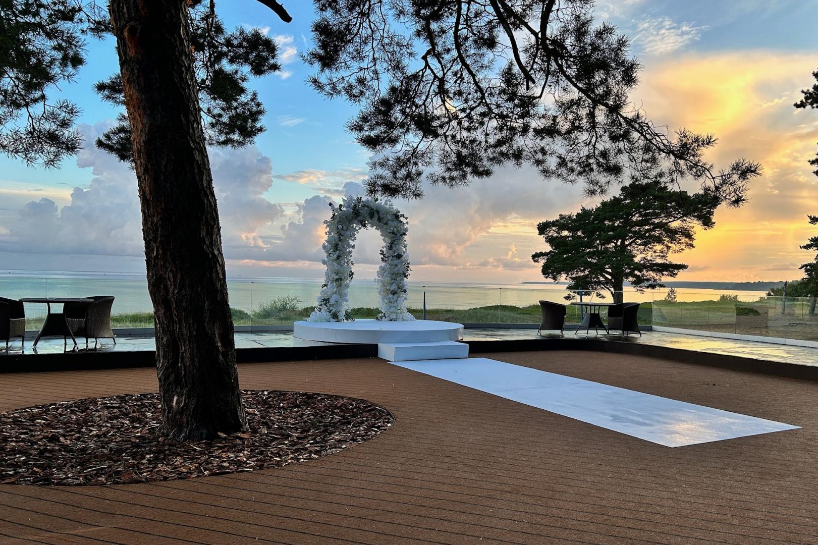 Терраса банкетный зал Panorama Beach