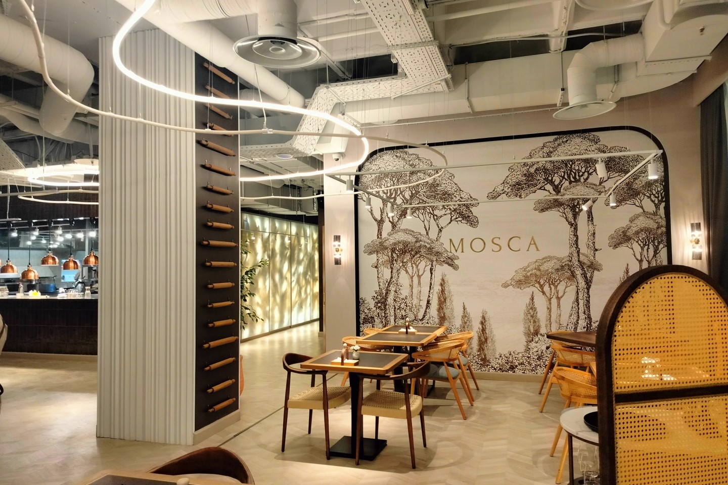 Интерьер ресторан Mosca