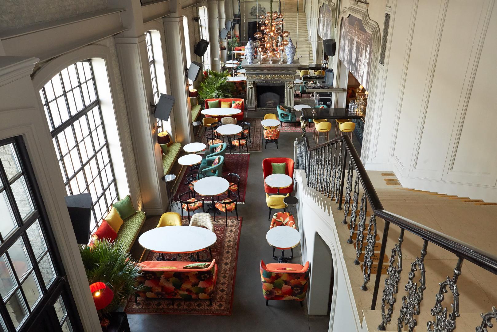 Интерьер ресторан Soho Rooms