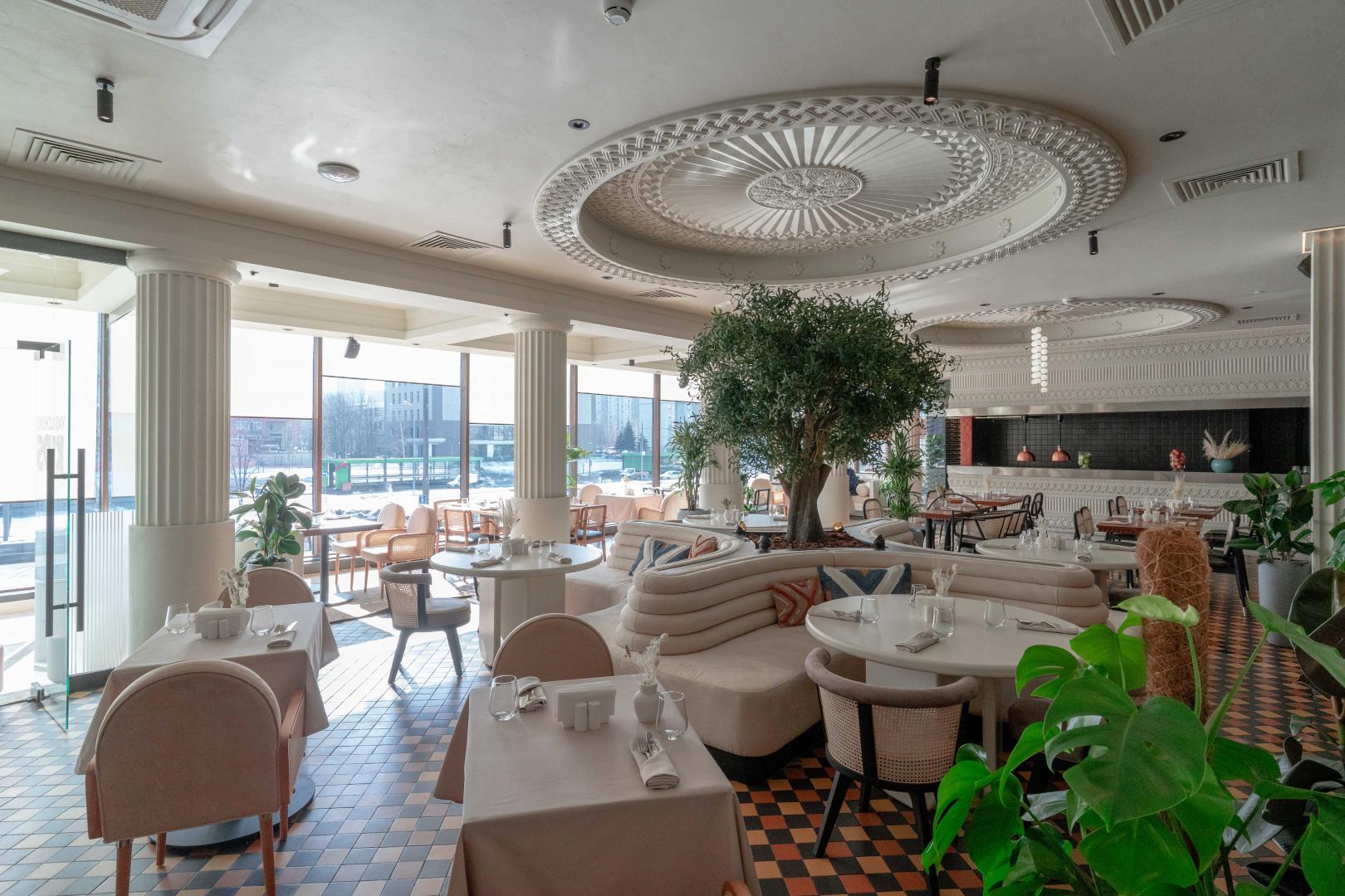 Интерьер ресторан Vasilchuki Chaihona №1