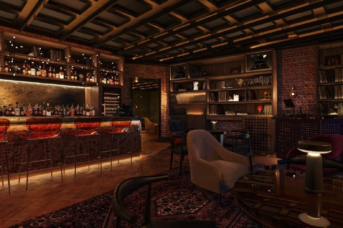 Интерьер бар Catch 22