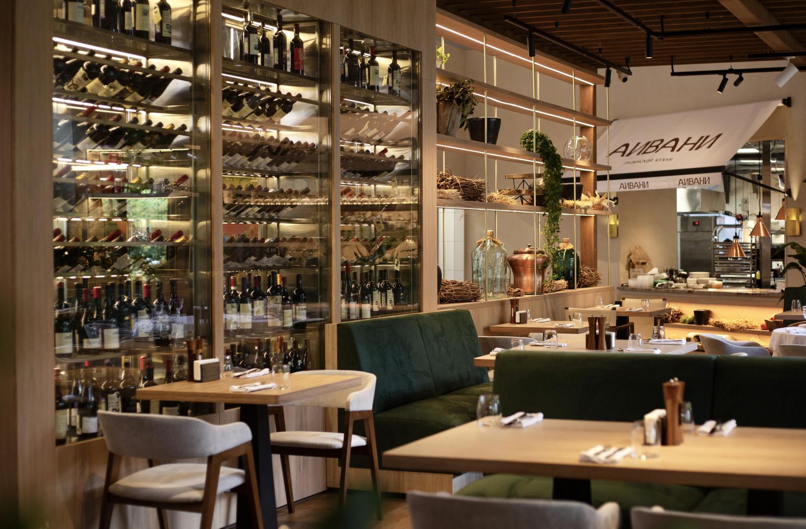 Интерьер ресторан Аивани