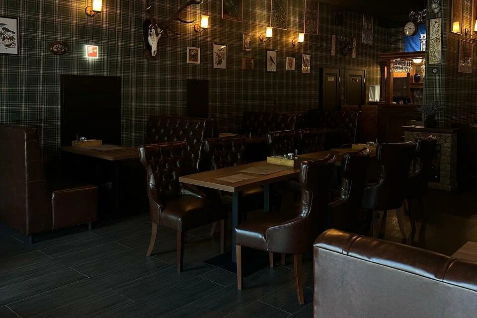 Интерьер паб Goldfinch Pub