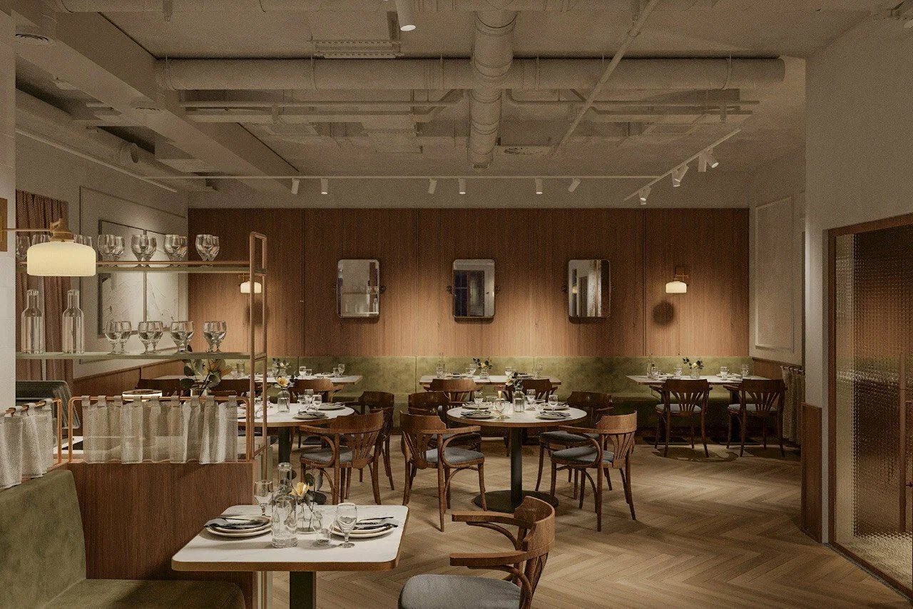 Интерьер ресторан Brasserie 2.0 Select