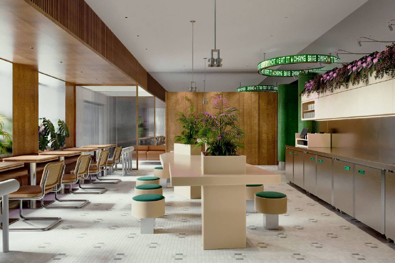 Интерьер ресторан Chang