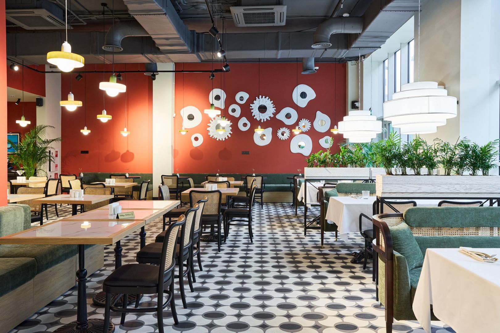 Интерьер кафе Village Kitchen Бистро