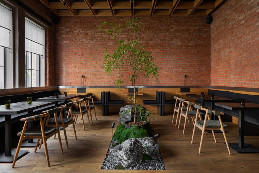 Интерьер кафе O.Bistro