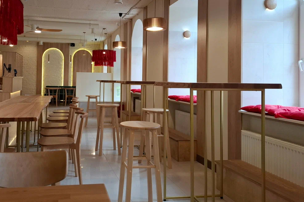 Интерьер кафе Чанбучи