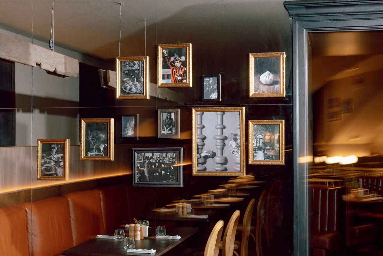 Интерьер ресторан Padre Khinkali