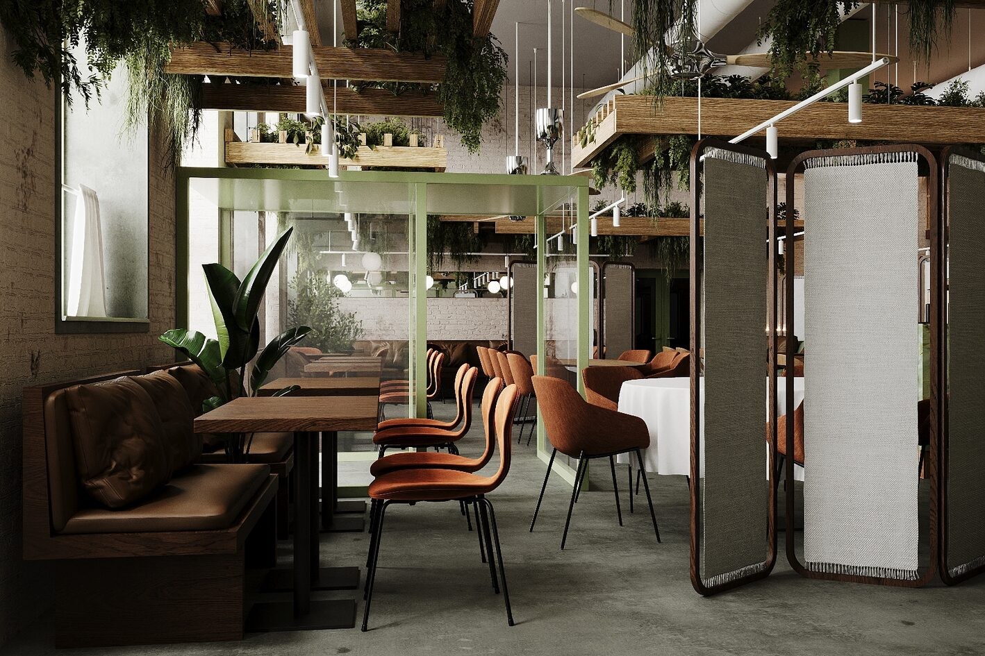 Интерьер ресторан Antonio Bistro