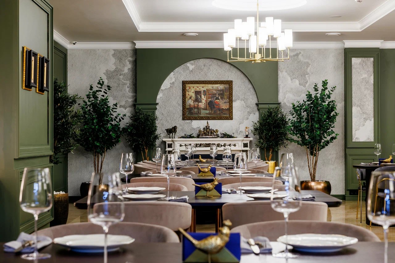 Интерьер ресторан Наследие