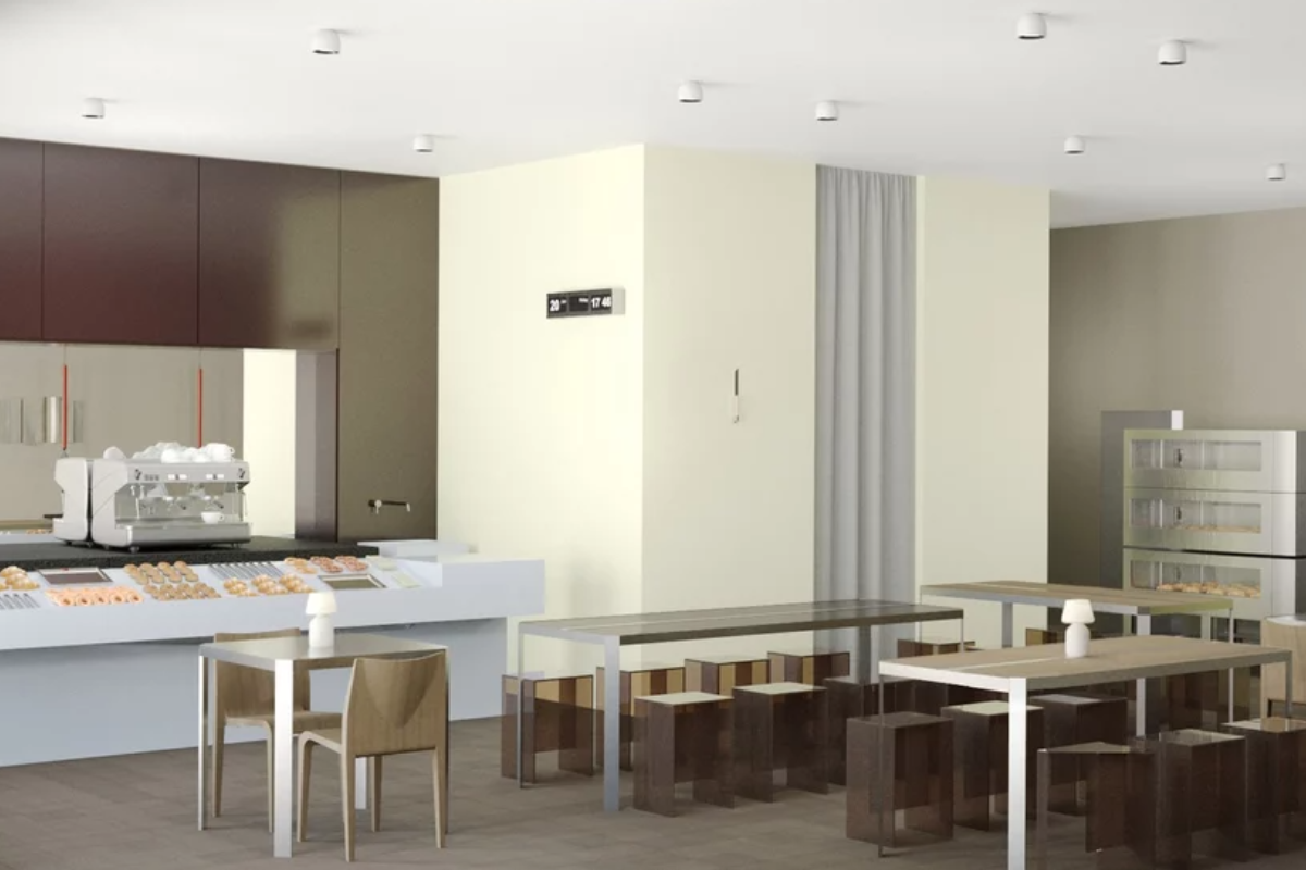 Интерьер пекарня Loave